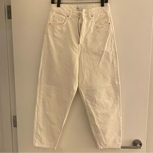 Zara ankle mom jean